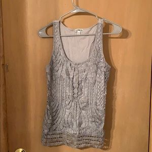 Lace tank top